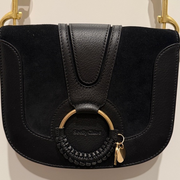 Stella McCartney Handbags - See by Chloe black leather and suede crossbody
